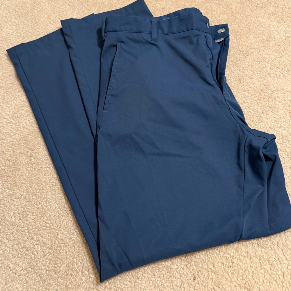 adidas Men's Deep Blue Chinos